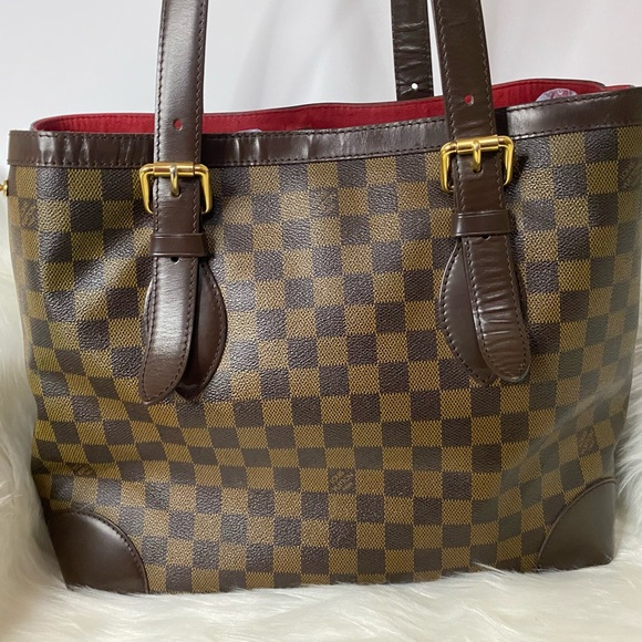 Pre Loved Louis Vuitton Hampstead MM Damier Ebene - Picture 10 of 16